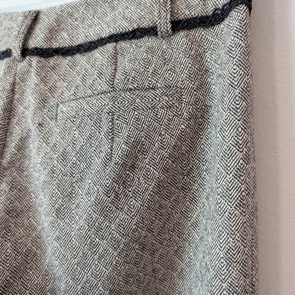 Milly of New York  Gray Dress  Pants With Slightly Flared Straight Leg. Sz 2 - Picture 6 of 11